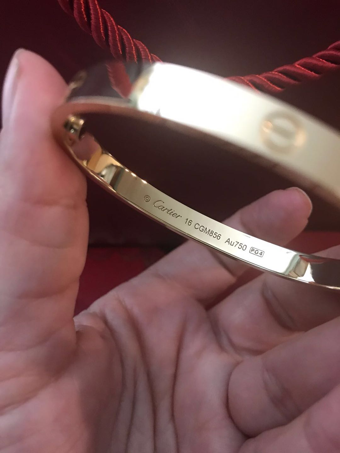 cartier bracelet with name