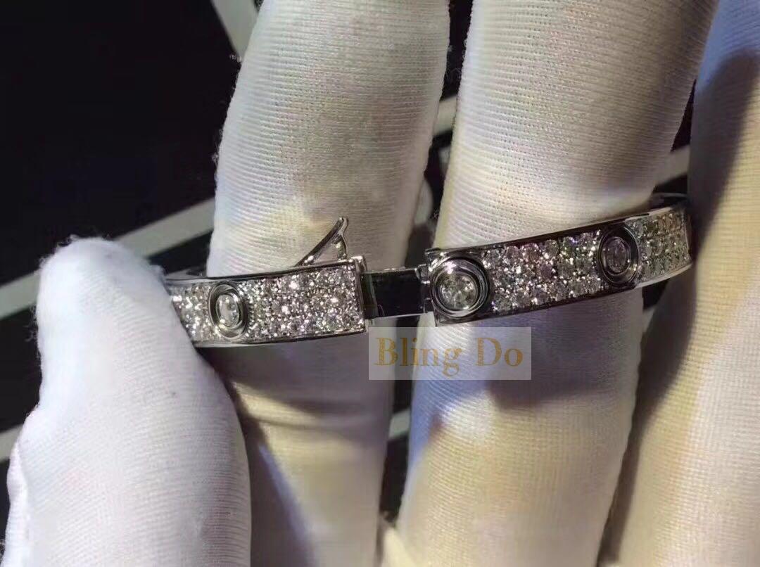 cartier diamond bracelet designs