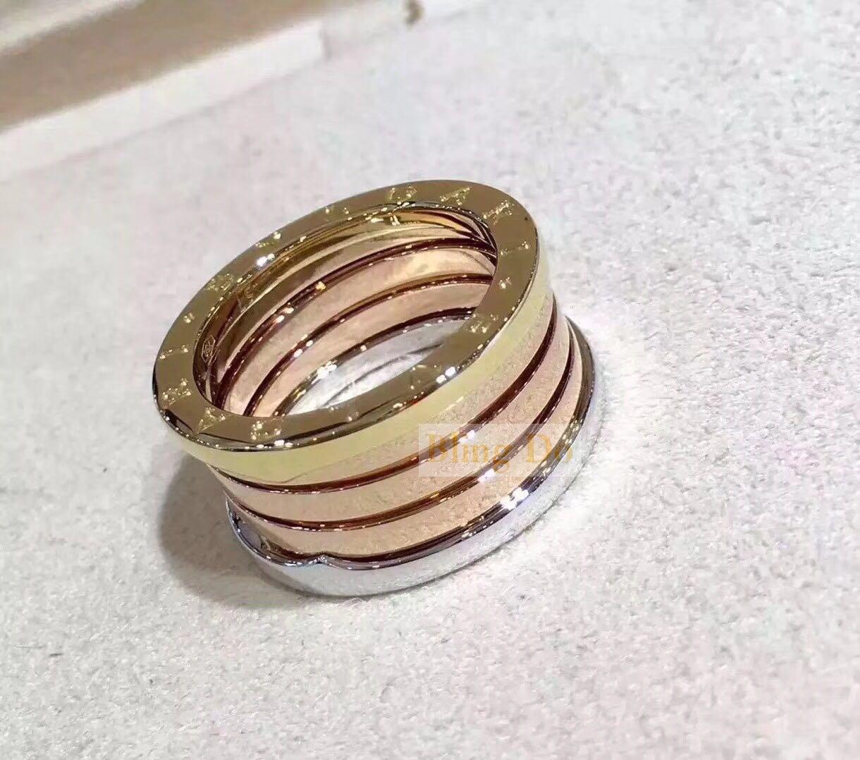 bulgari jewelry ring b zero1 18k gold