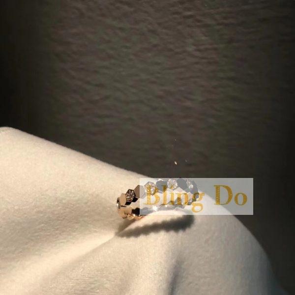 Solid Real 18k Gold Chaumet Bee My Love diamond engagement ring
